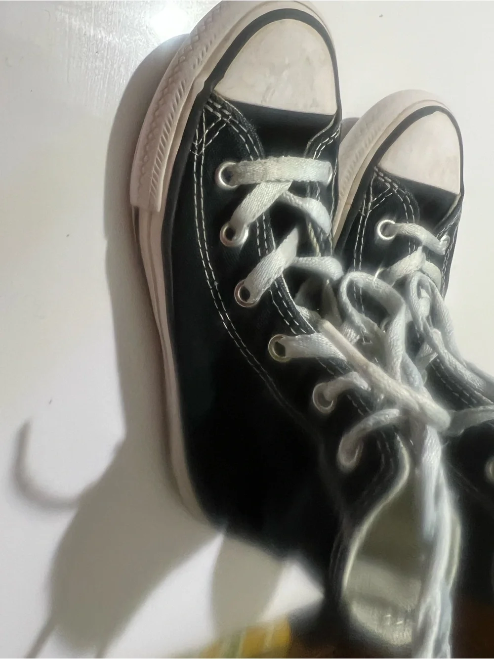 Converse NAVY AND White High top